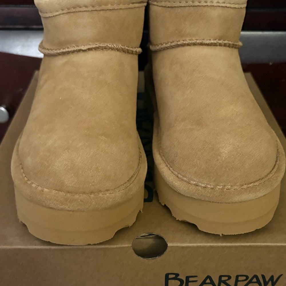 BearPaw Kids Tan Boots
